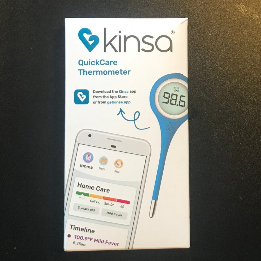 NEW KINSA QUICKCARE THERMOMETER, MODEL KSA-120